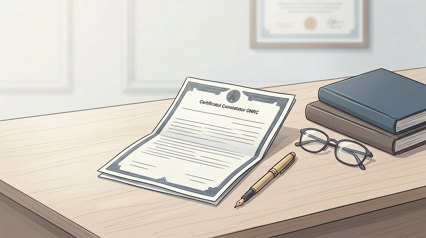 Certificatul Constatator ONRC: Ghid Esențial pentru Antreprenori