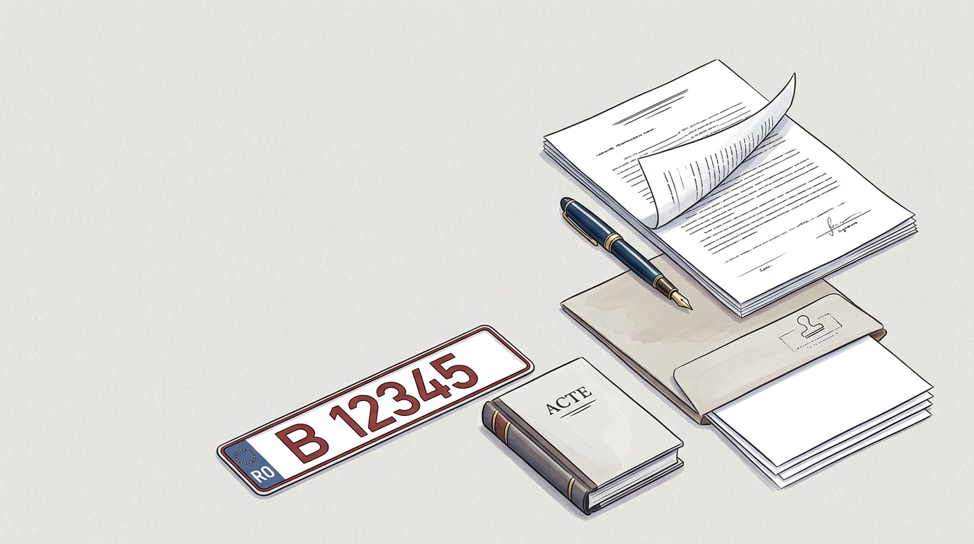 Model Cerere Numere Roșii 2026: Ghid Complet ActeSimplu