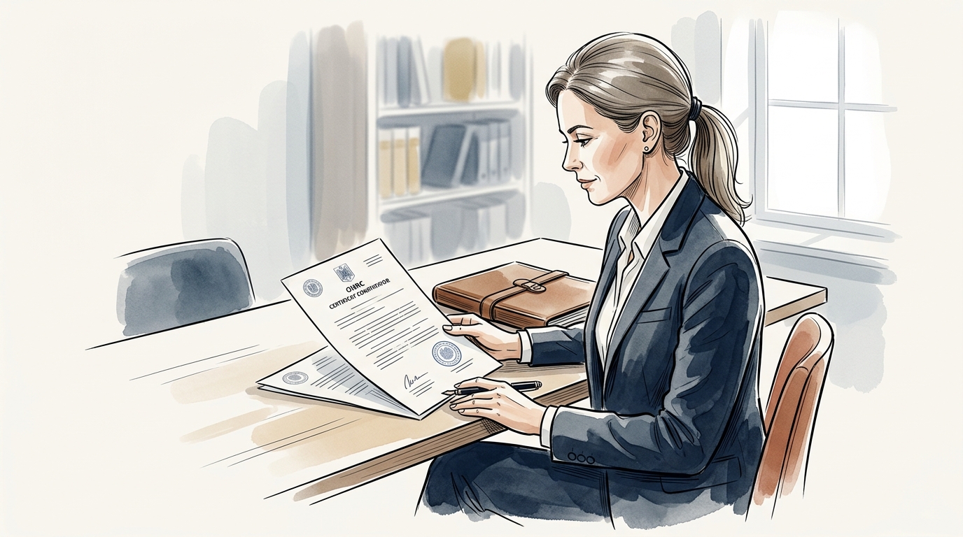 Valabilitate certificat constatator ONRC: Ghid complet