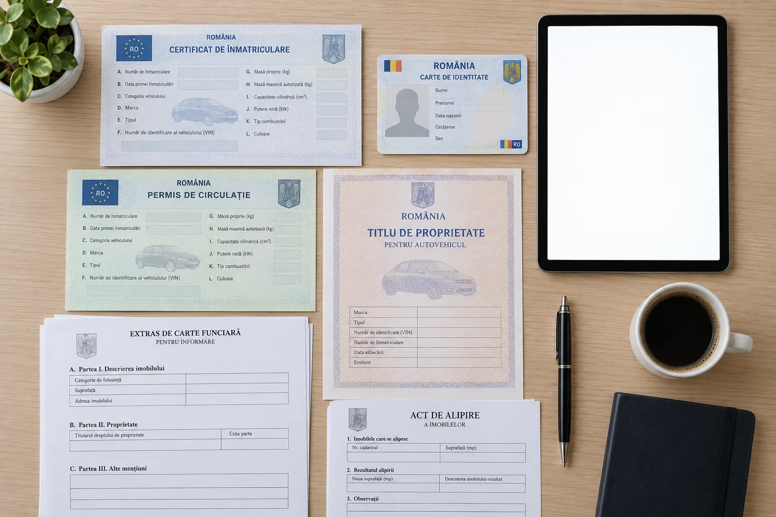 Acte necesare pentru solicitări