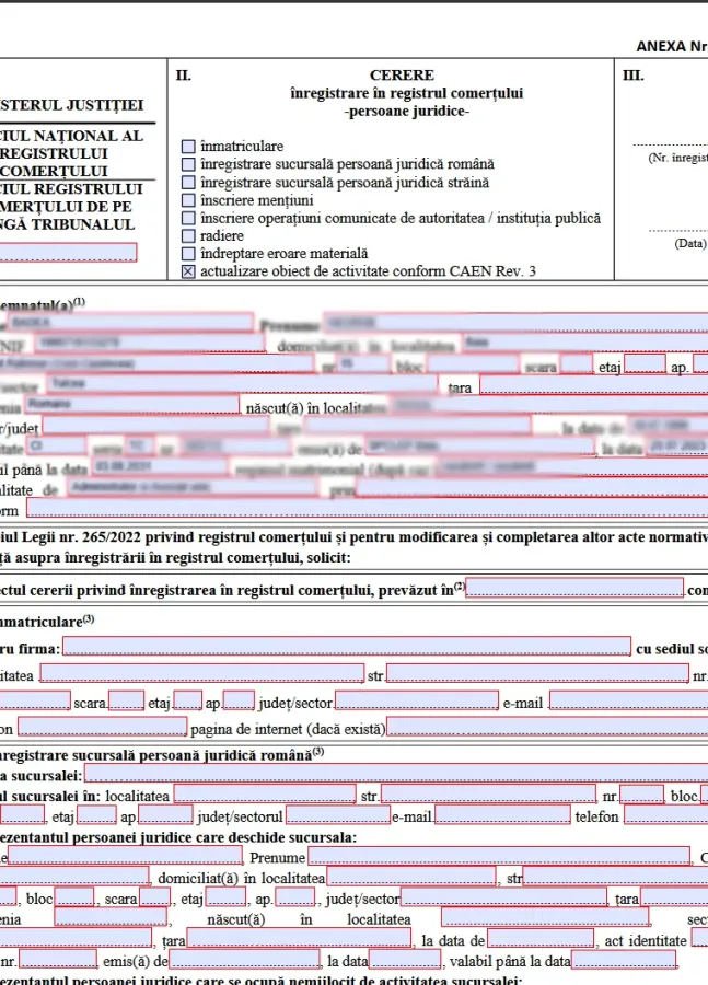 Contract vânzare-cumpărare auto 2026 completat automat cu ActeSimplu — exemplu PDF